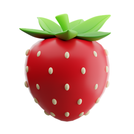 Fraise  3D Icon