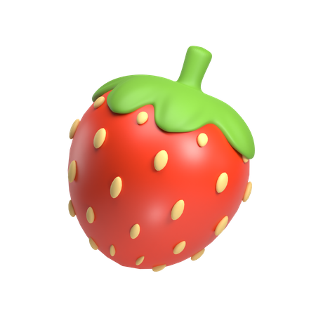 Fraise  3D Icon