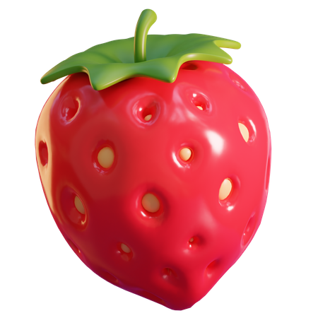 Fraise  3D Icon