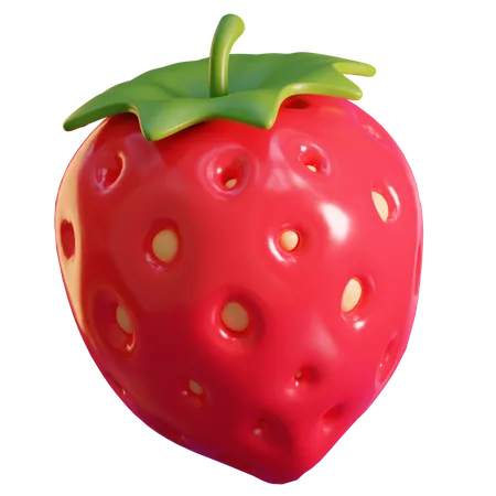 Fraise  3D Icon