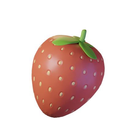 Fraise  3D Icon