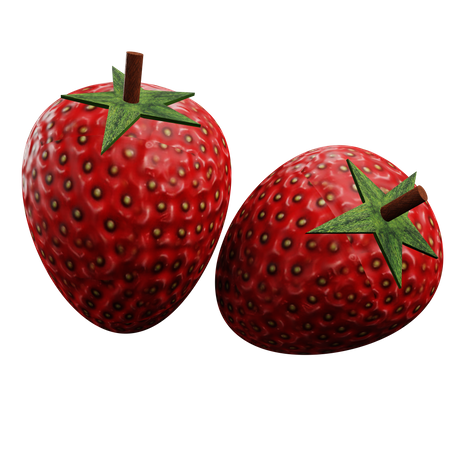 Fraise  3D Icon