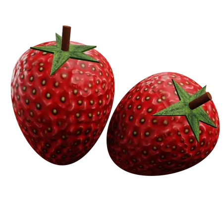 Fraise  3D Icon