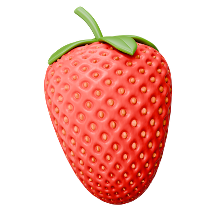 Fraise  3D Icon