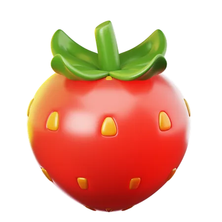 Des fraises  3D Icon