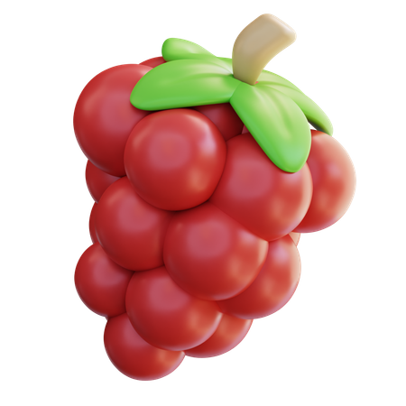 Framboise  3D Icon