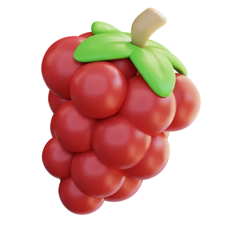 Framboise  3D Icon