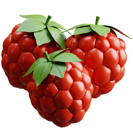 Framboise  3D Icon