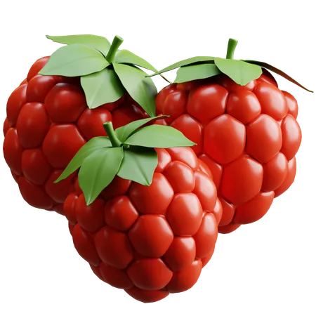 Framboise  3D Icon