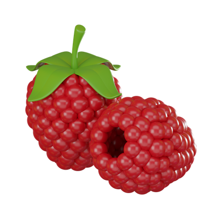 Framboise  3D Icon