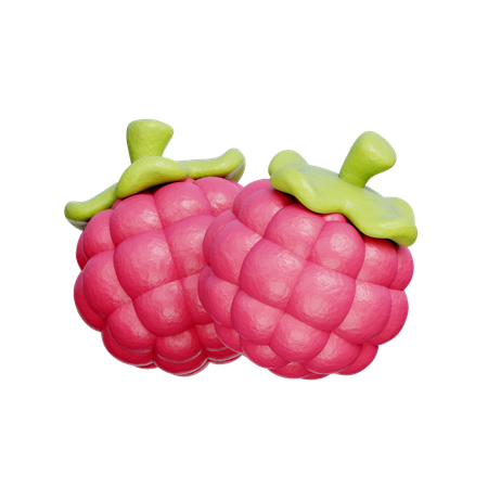 Framboise  3D Icon