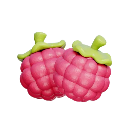 Framboise  3D Icon