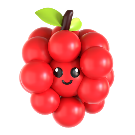 Framboise  3D Icon