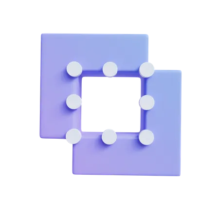 Frame Crop Tools  3D Icon
