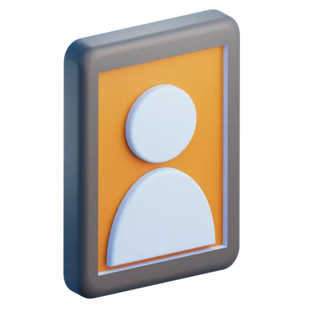 Frame Photo  3D Icon