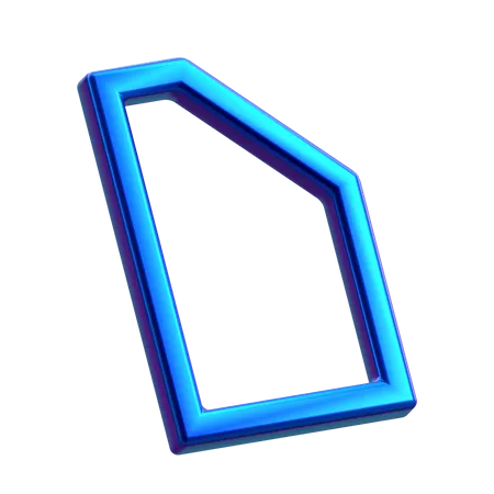 Frame Shape 3D Icon