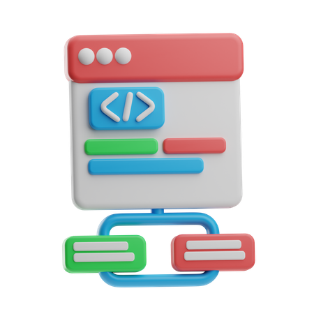 Framework  3D Icon