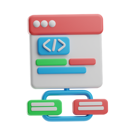 Framework  3D Icon