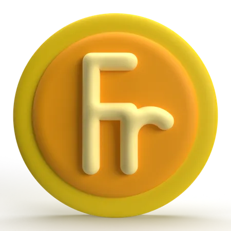 Franc  3D Icon