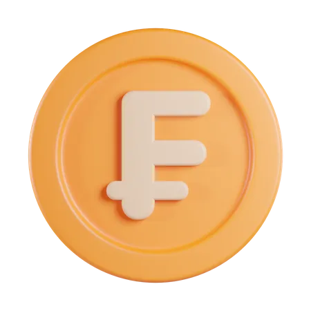 Franc  3D Icon