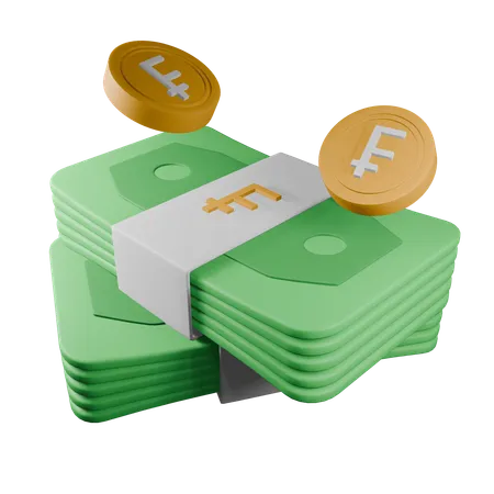 Franc suisse  3D Icon