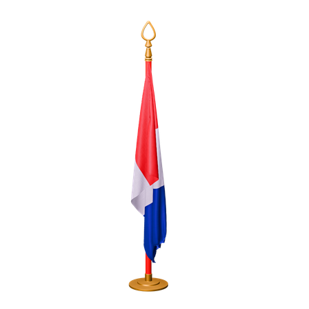 Bandeira da França  3D Icon