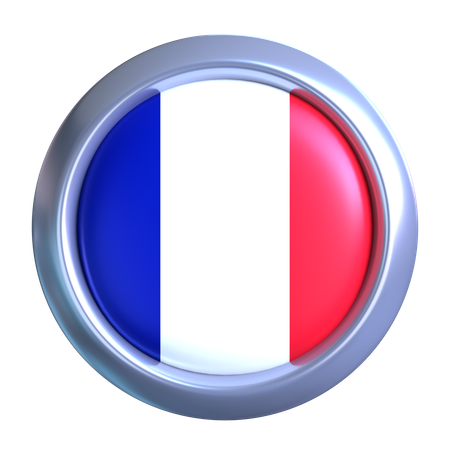 Emblème de la France  3D Icon