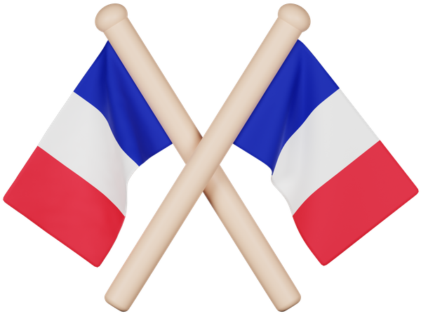 France Flag  3D Icon