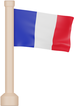 France Flag  3D Icon