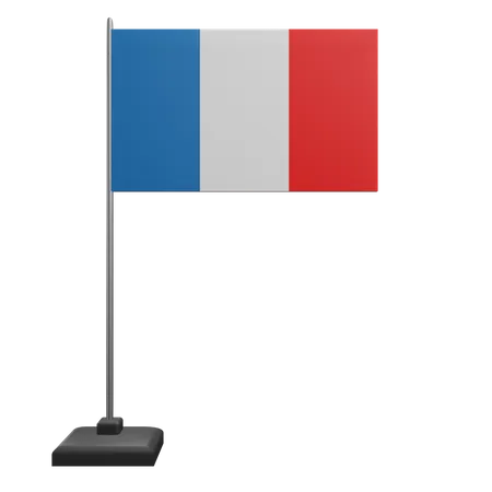 Premium Photo  French flag 3d illustration