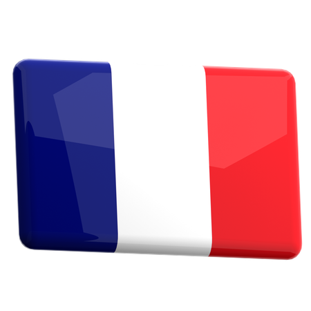 Francia  3D Icon