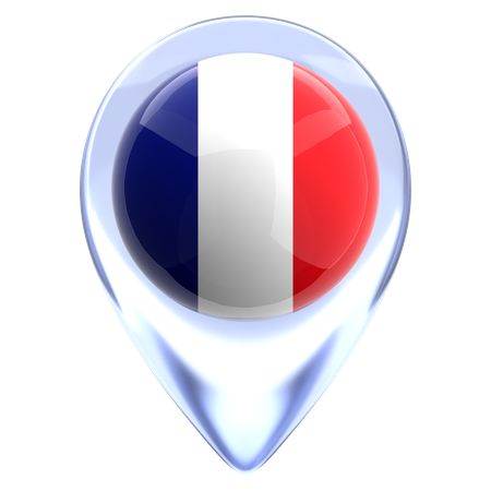 Francia  3D Icon