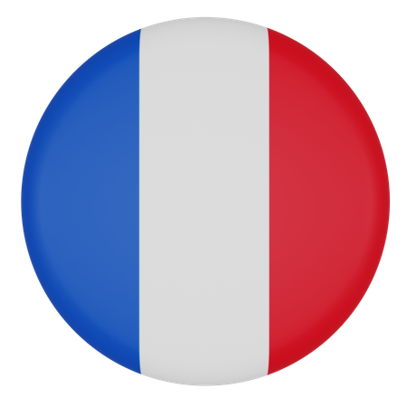 Francia  3D Icon