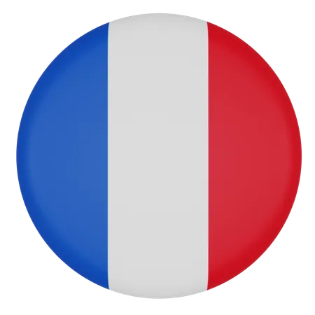 Francia  3D Icon