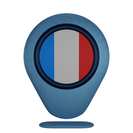 Francia  3D Icon