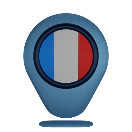 Francia  3D Icon