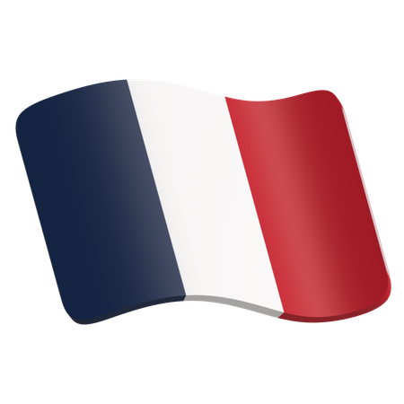 Francia  3D Icon