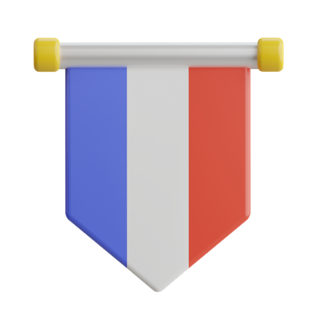 Francia  3D Icon