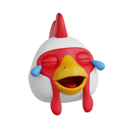 Frango  3D Icon