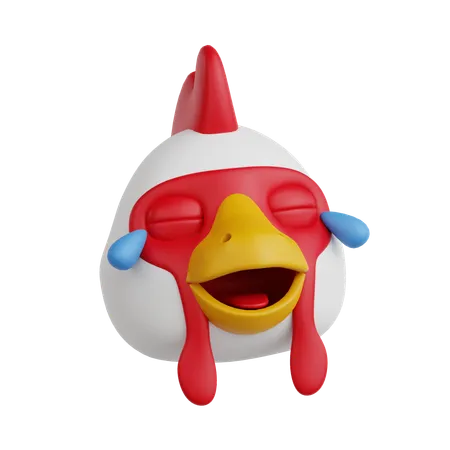 Frango  3D Icon