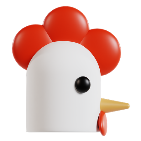 Frango  3D Icon