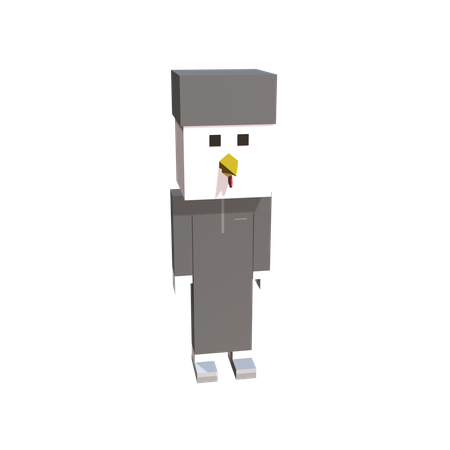 Frango  3D Icon