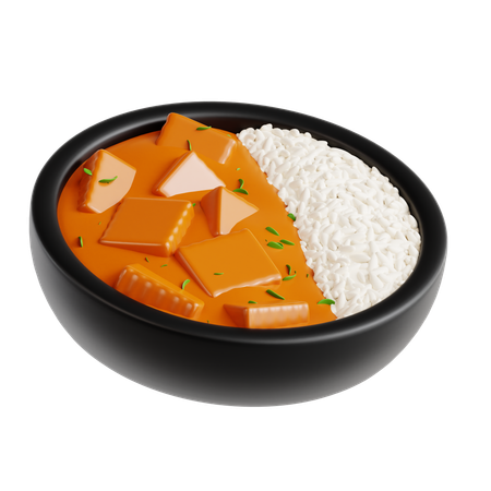 Frango tikka masala  3D Icon