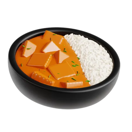 Frango tikka masala  3D Icon