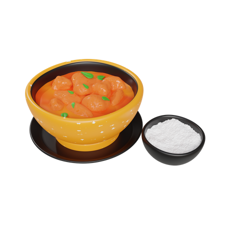 Frango tikka masala  3D Icon