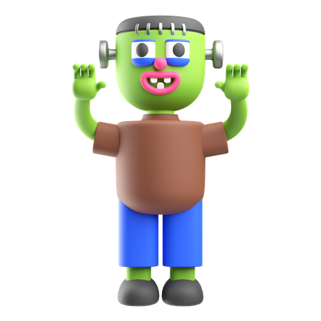 Frankenstein  3D Icon