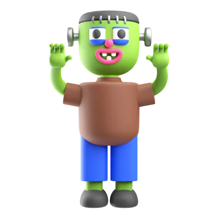 Frankenstein  3D Icon