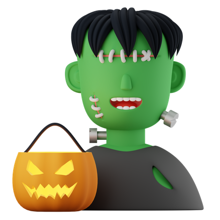 Frankenstein  3D Icon