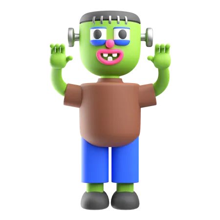 Frankenstein  3D Icon