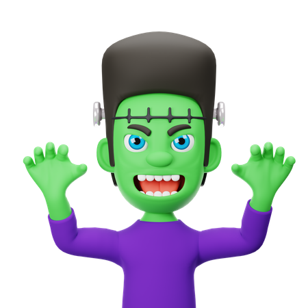 Frankenstein  3D Icon